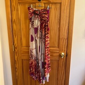 Bohemian Multi-Color Maxi Skirt